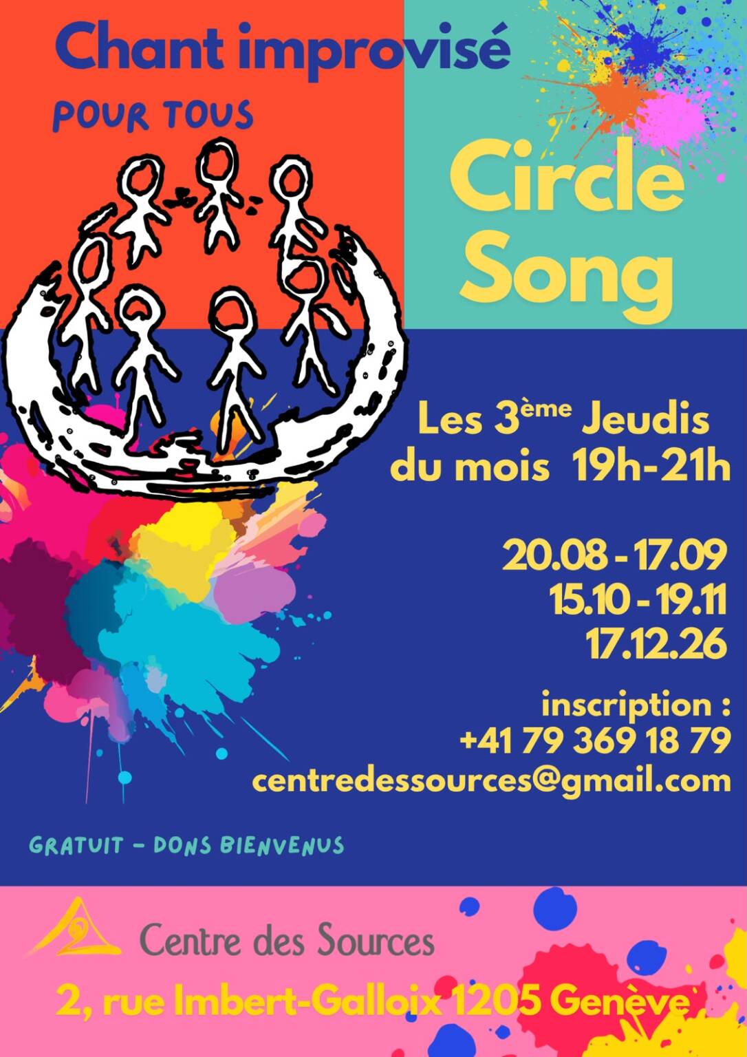 Chanter, improviser, partager