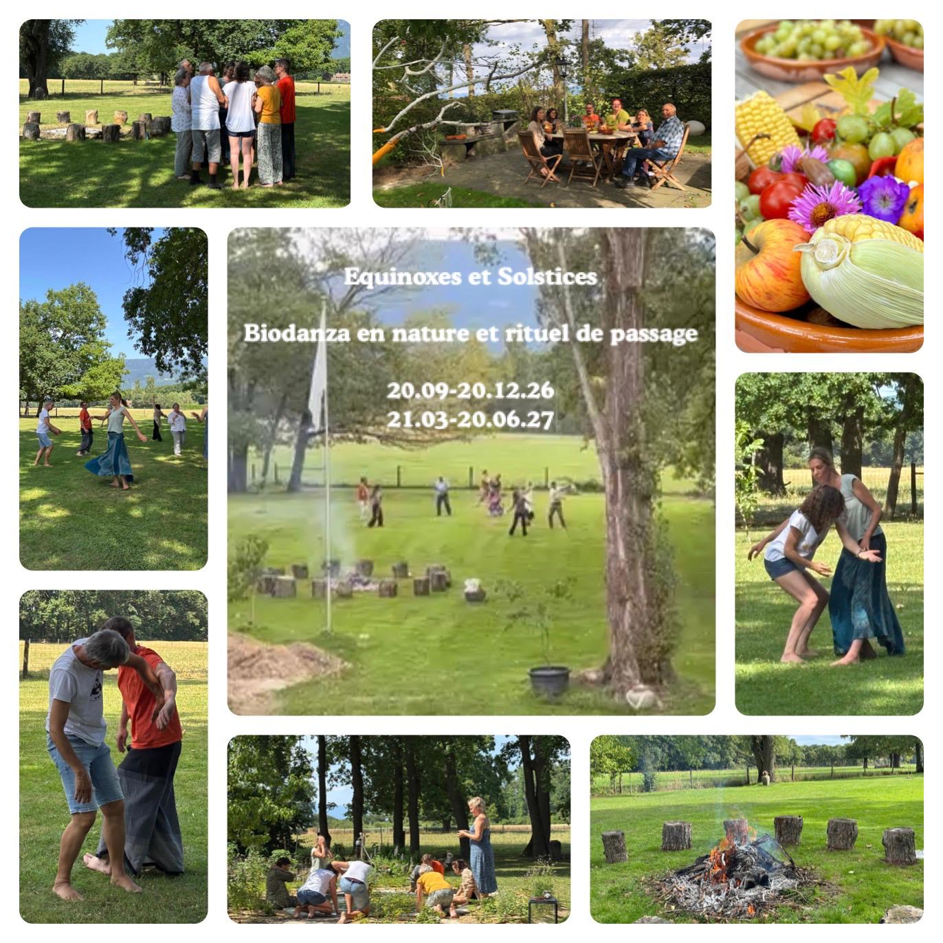DANSER EN NATURE AU RYTHME DES SAISONS - RITUEL DE PASSAGE EQUINOXES & SOLSTICES